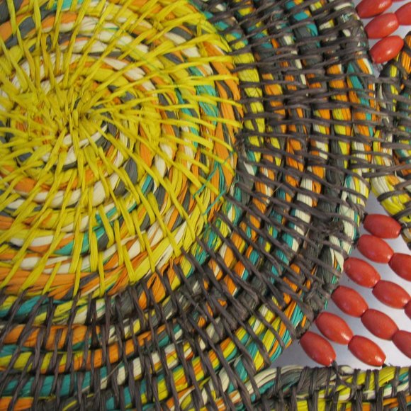 Art Handwoven Amazon Decorative Basket Poshmark